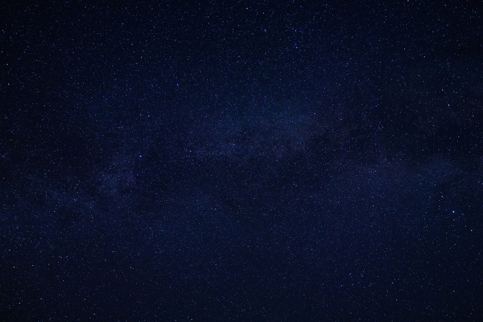 the night sky is filled with stars